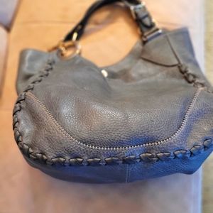 Authentic Gucci Charlotte gg braided detail distressed hobo tote